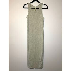 Aritzia The Group Babaton Gray Sleeveless Evelina Maxi Dress Women's size XS